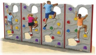 QX-098E儿童塑料攀爬墙