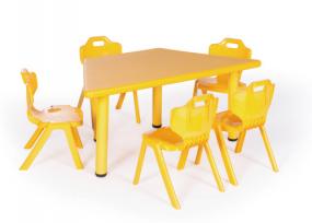 QX-17003豪华型幼儿正方桌