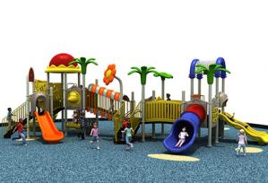 QX-0016幼儿园户外大型玩具 公园组合滑梯 小区进口环保塑料儿童滑梯